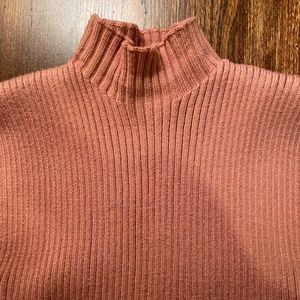 sweater peach colour